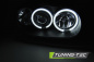Preview: CCFL Angel Eyes Scheinwerfer für VW Golf 4 97-03 chrom